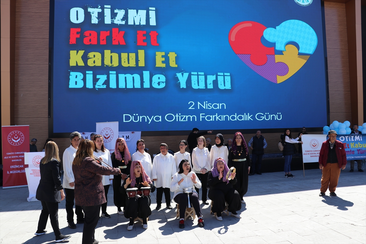 Erzincan'da “Dünya Otizm Farkındalık Günü” etkinlikleri yapıldı