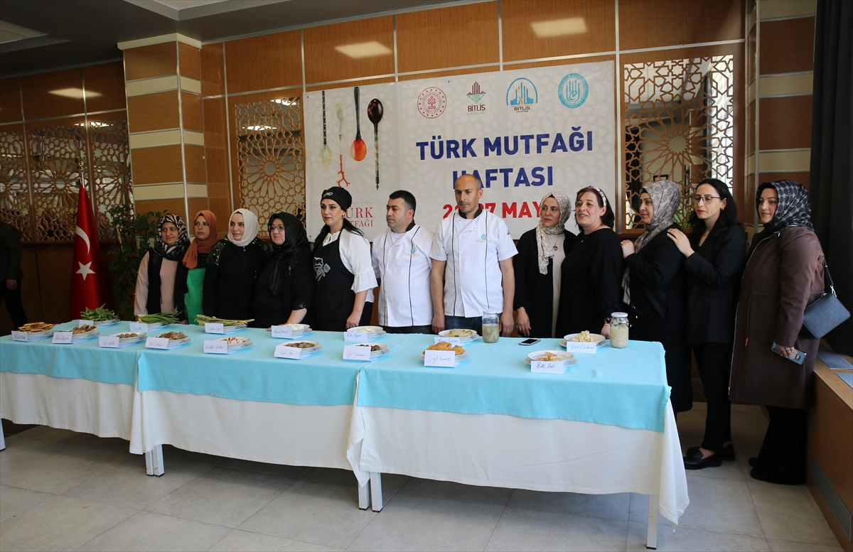 Bitlis'te “Türk Mutfağı Haftası” etkinliği düzenlendi