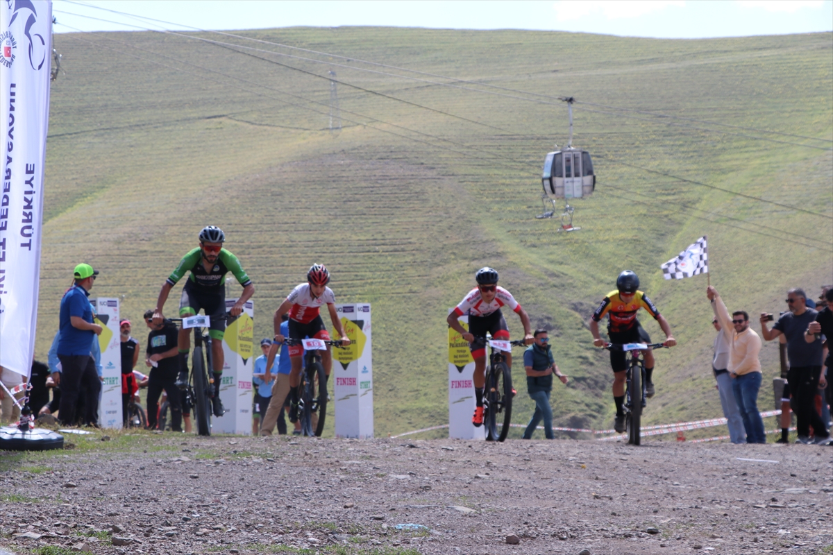Erzurum'da düzenlenen Türkiye Dağ Bisikleti Şampiyonası sona erdi