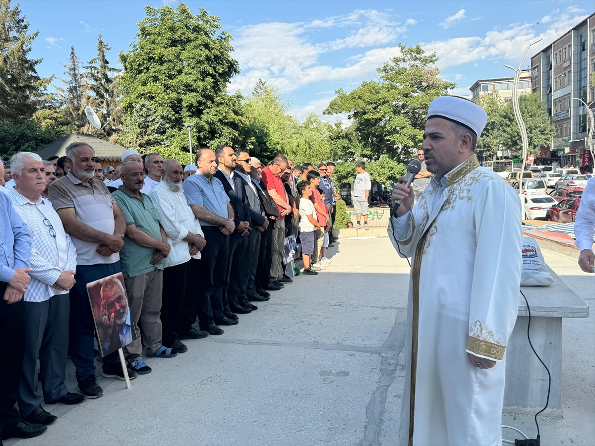 Van, Bitlis ve Muş'ta Hamas Siyasi Büro Başkanı Heniyye suikastına tepki