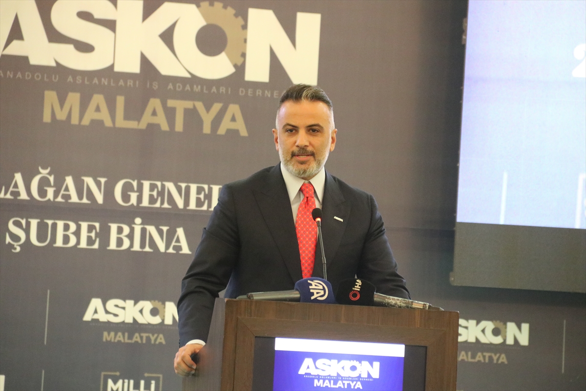 ASKON Genel Başkanı Aydın Malatya'da konuştu: