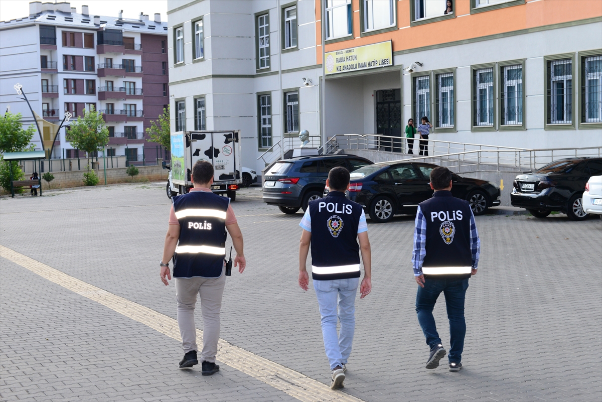 Bingöl'de 122 okulda polis görevlendirildi